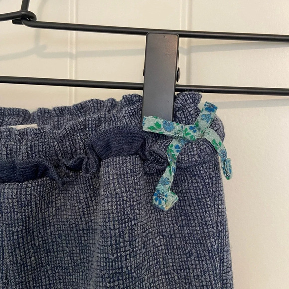 NWT | ZARA Baby girl’s soft knit elastic waist decorated bow pants — 9-12 months - Picture 2 of 9